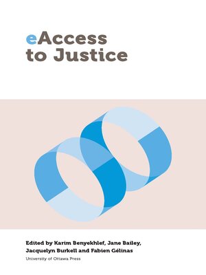 cover image of eAccess to Justice